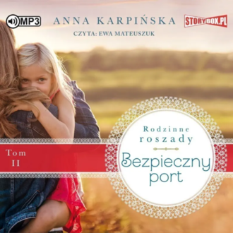 Karpińska Anna - Bezpieczny port. okładka książki audio