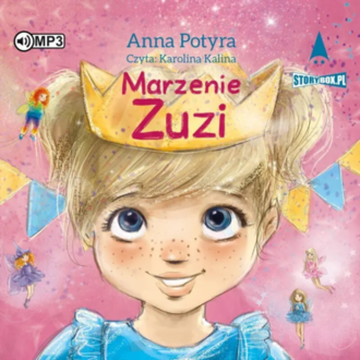 Potyra Anna - Mareznia Zuzi. okładka książki audio