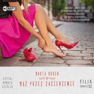 Obuch Marta - Mąż przez zasiedzenie. okładka książki audio
