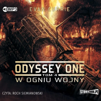 Currie Evan - W ogniu wojny. okładka ksiązki audio