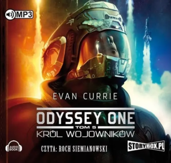 Currie Evan - Król wojowników. okładka książki audio