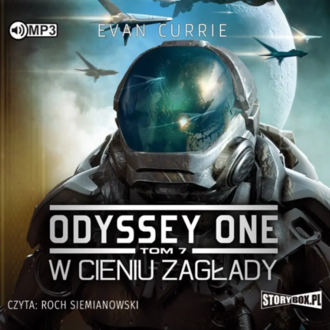 Currie Evan - W cieniu zagłady. okładka książki audio