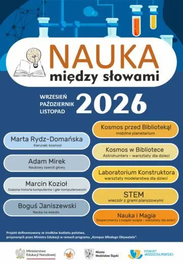 NAUKA MIĘDZY SŁOWAMI - NOWY PROJEKT - wrzesień, październi, listopad 2026