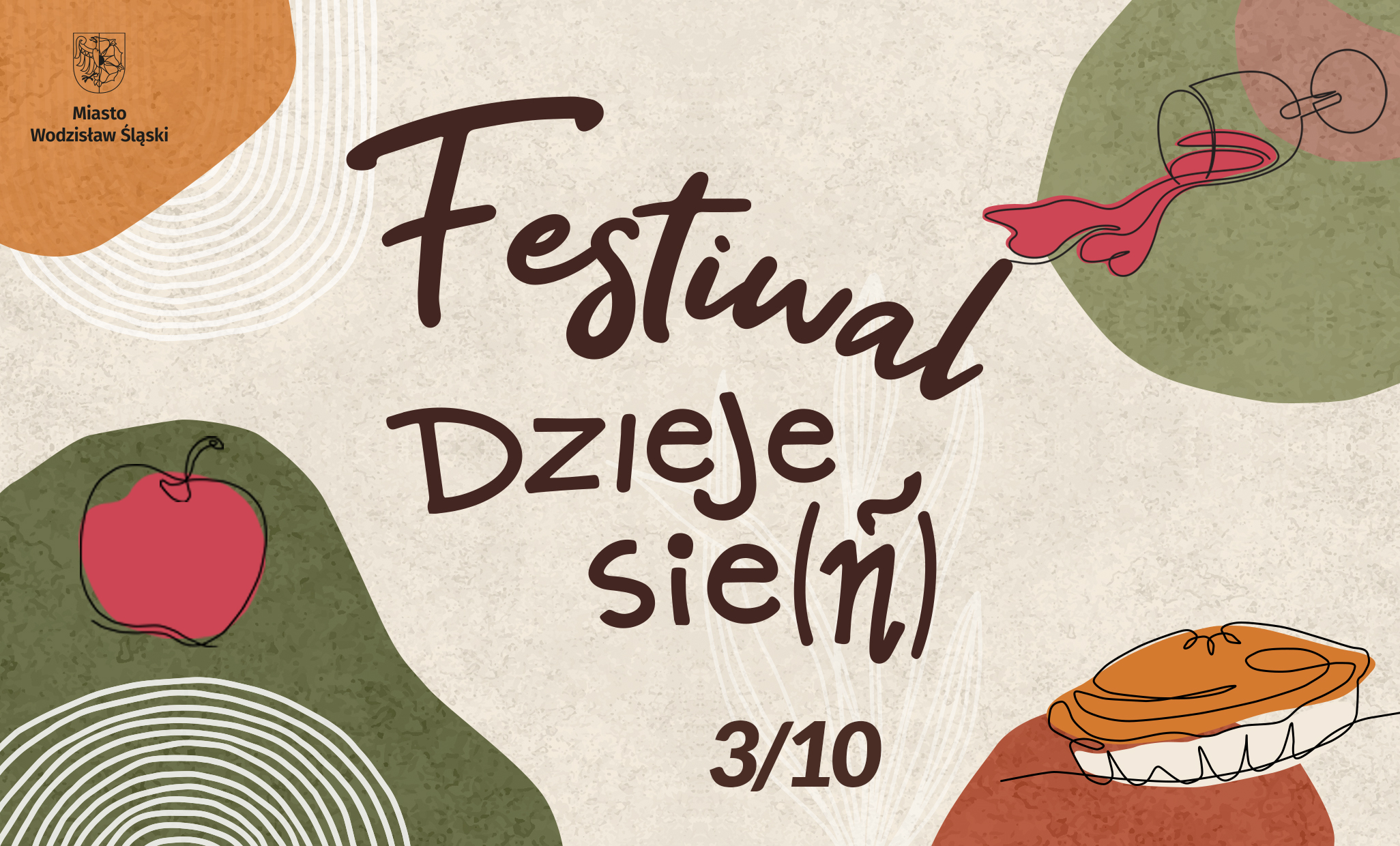 Dziejesień Festiwal 2026 - grafika reklamowa