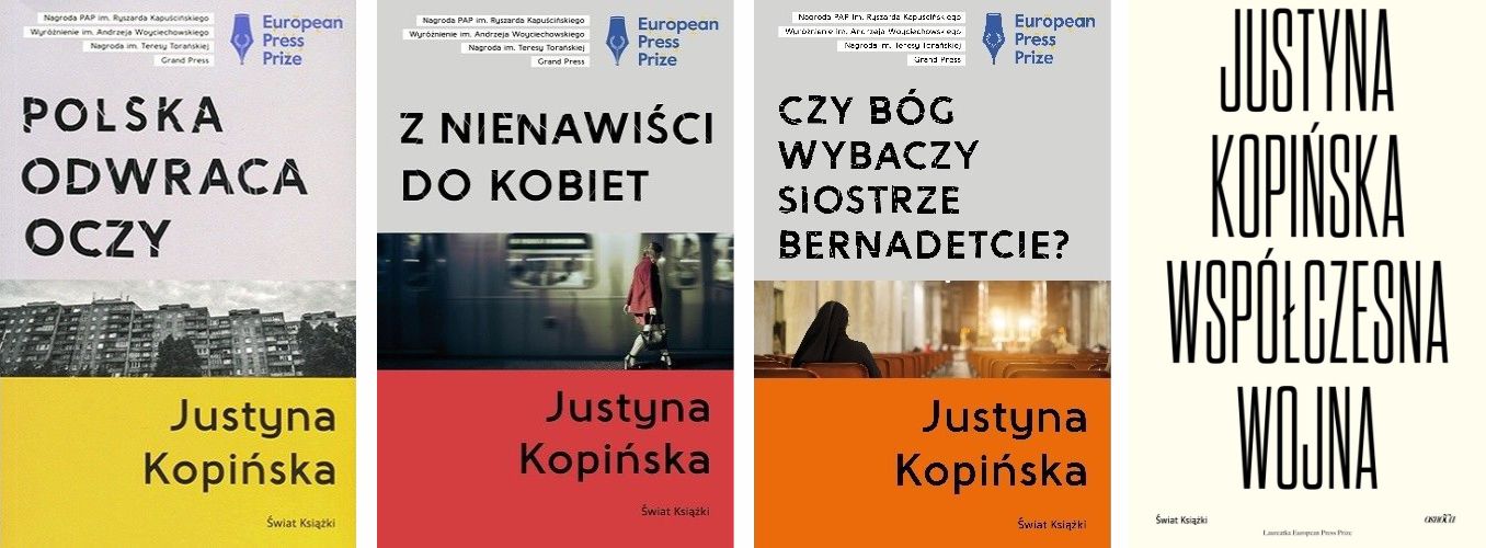 Książki Justyny Kopińskiej