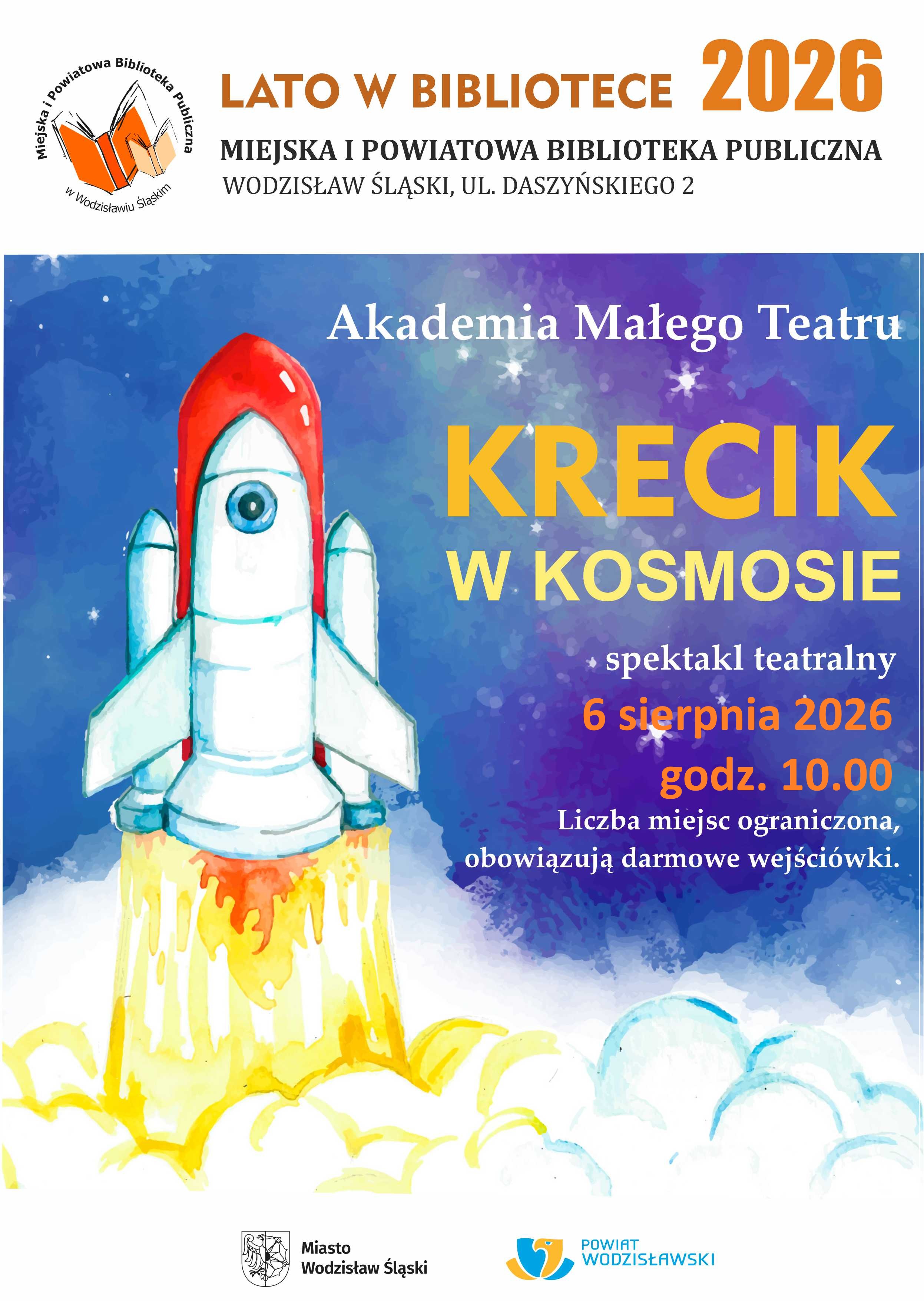 Krecik w&nbsp;Kosmosie. Spektakl dla dzieci
