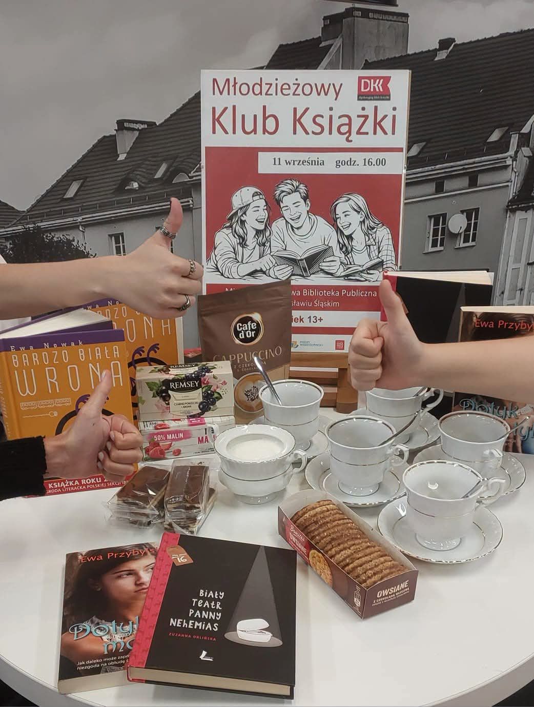 MŁODZIEŻOWY KLUB KSIĄŻKI 2026. SPOTKANIE WRZEŚNIOWE