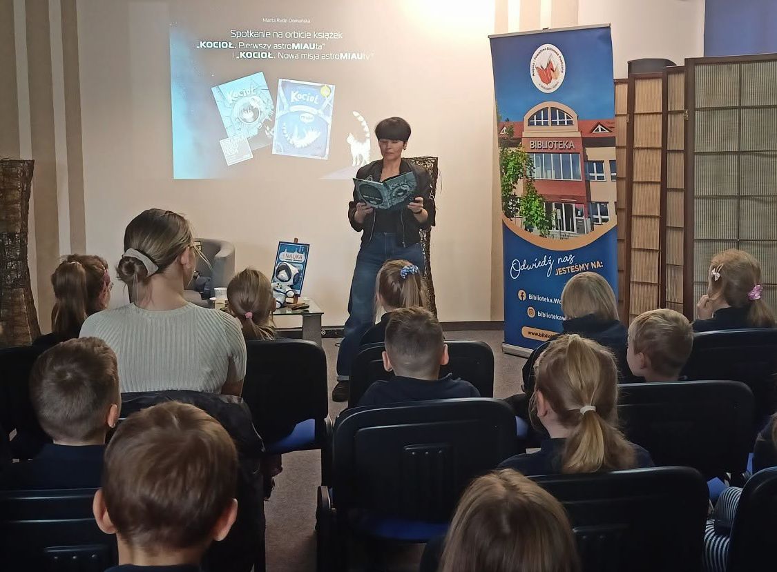 MARTA RYDZ-DOMAŃSKA. KIERUNEK: KOSMOS! PROJEKT "NAUKA MIĘDZY SŁOWAMI"