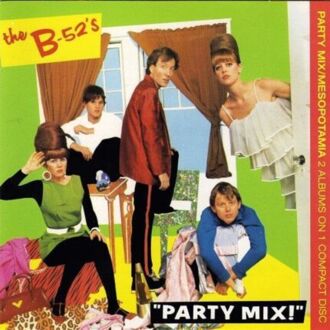 B-52's - Party Mix, Mesopotamia. Okładka płyty