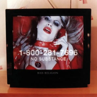 BAD RELIGION - No Substance. Okładka płyty