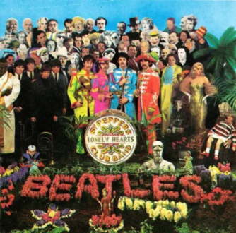 BEATLES - Sgt. Pepper's Lonely Hearts Club Band. Okładka płyty