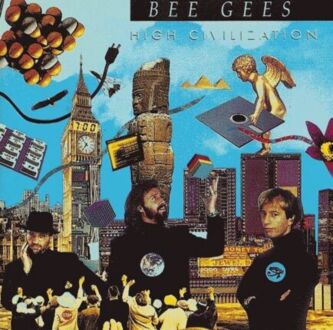 BEE GEES - High Civilization. Okładka płyty