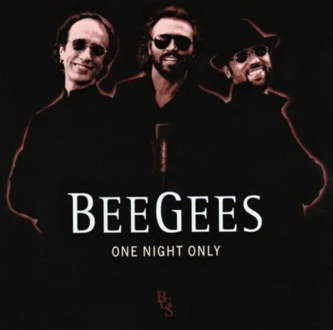 BEE GEES - One Night Only. Okładka płyty