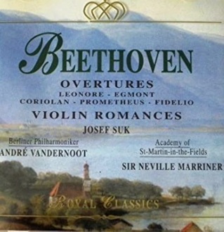 Zdjęcie do BEETHOVEN LUDWIG VAN - Overtures, Violin Romances