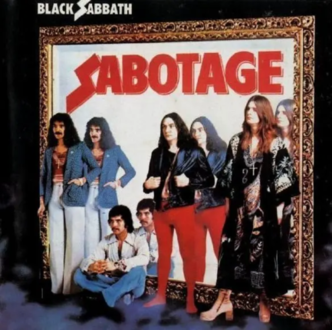 BLACK SABBATH - Sabotage. Okładka płyty