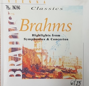 Zdjęcie do BRAHMS JOHANNES - Highlights from Symphonies &amp; Concertos