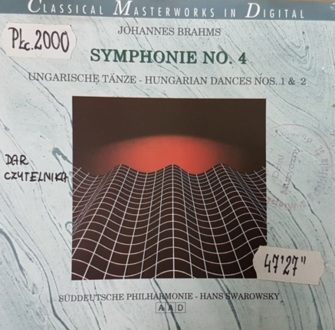 Zdjęcie do BRAHMS JOHANNES - Symphonie No. 4 , Hungarian Dances Nos. 1 &amp; 2