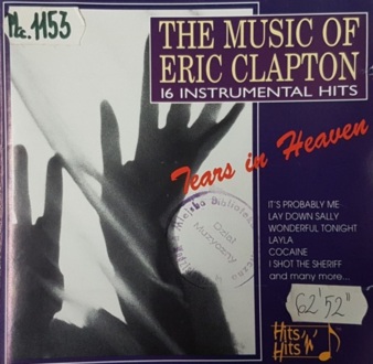 SONGRISE ORCHESTRA - Music of Eric Clapton. 16 Instrumental Hits. Okładka płyty