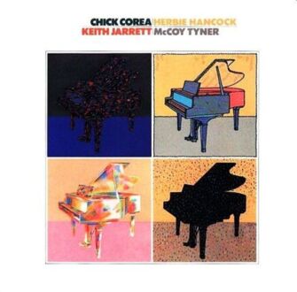 COREA CHICK, HANCOCK HERBIE, JARRETT KEITH, TYNER McCOY - Corea, Hancock, Jarrett, Tyner. Okładka płyty