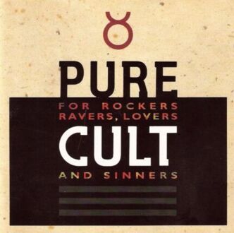 CULT - Pure Cult (For Rockers Ravers Lovers And Sinners). Okładka płyty