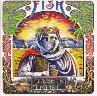 FISH - Sunsets On Empire. Okładka płyty