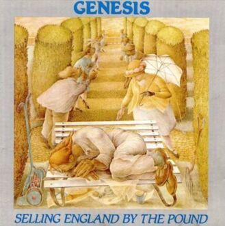 GENESIS - Selling England By The Pound. Okładka płyty