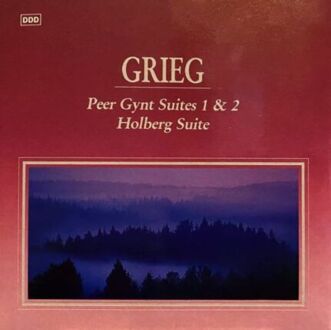 GRIEG EDVARD - Peer Gynt Suites 1 & 2, Holberg Suite. Okładka płyty