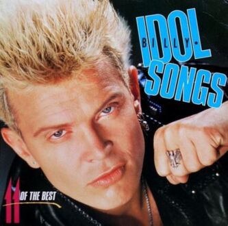 IDOL BILLY - Idol Songs. 11 of The Best. Okładka płyty