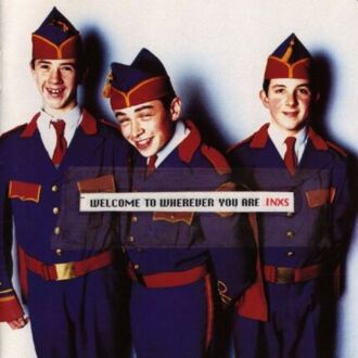 INXS - Welcome To Wherever You Are. Okładka płyty