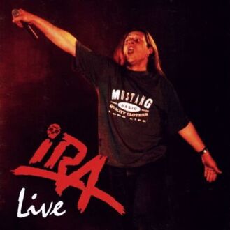 IRA - Live. Okładka płyty