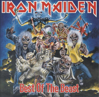 IRON MAIDEN - Best Of The Beast. Okładka płyty