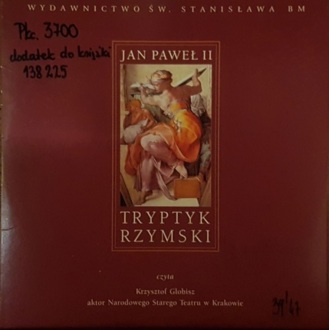 Zdjęcie do JAN PAWEŁ II - Tryptyk rzymski