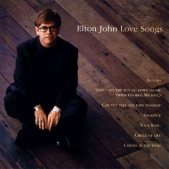 JOHN ELTON - Love Songs. Okładka płyty