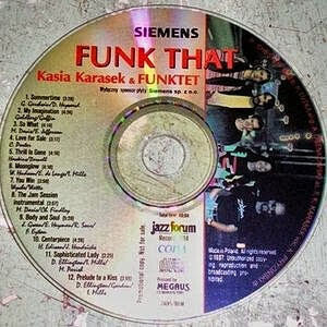 KARASEK KASIA & FUNKTET - Funk That. Okładka płyty