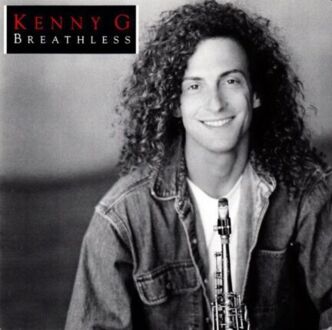 KENNY G - Breathless. Okładka płyty