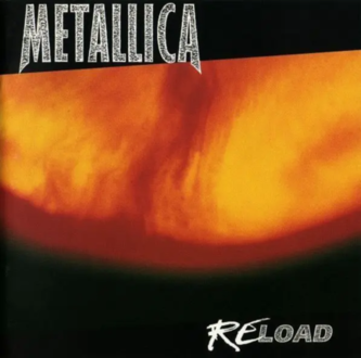 METALLICA - Reload. Okładka płyty
