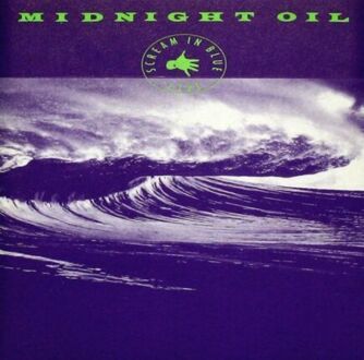 MIDNIGHT OIL - Scream In Blue. Live. Okładka płyty
