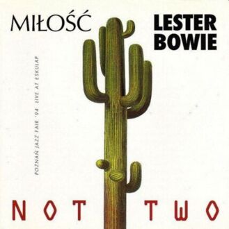 MIŁOŚĆ & BOWIE LESTER - Not Two. Okładka płyty