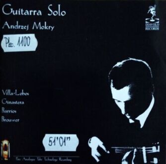 MOKRY ANDRZEJ - Guitarra Solo. Okładka płyty