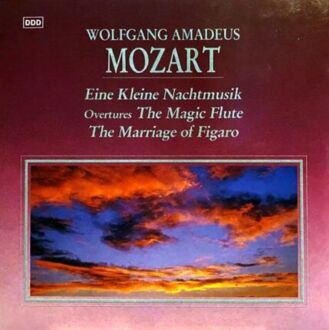 MOZART WOLFGANG AMADEUSZ - Eine Kleine Nachtmusik, Overtures The Magic Flute, The Marriage Of Figaro, German Dances No. 1 & 2. Okładka płyty