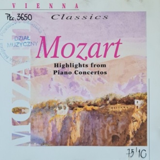 Zdjęcie do MOZART WOLFGANG AMADEUSZ - Highlights From Piano Concertos