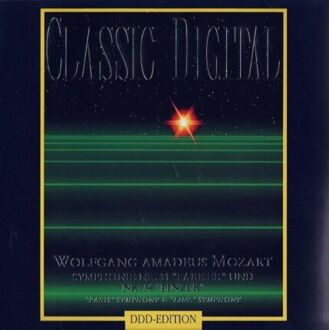 MOZART WOLFGANG AMADEUSZ - Symphonie nr 31 'Pariser' und nr 36 'Linzer' / 'Paris' Symphony & 'Linz' Symphony. Okładka płyty