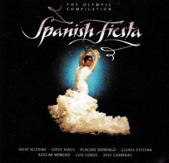 Spanish Fiesta. The Olympic Compilation. Okładka płyty