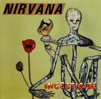 NIRVANA - Incesticide. Okładka płyty