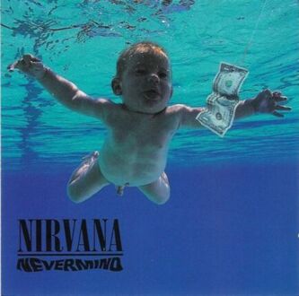 NIRVANA - Nevermind. Okładka płyty
