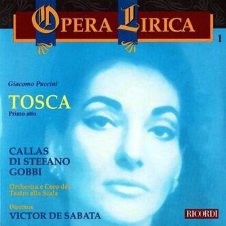 PUCCINI GIACOMO - Tosca I. Okładka płyty