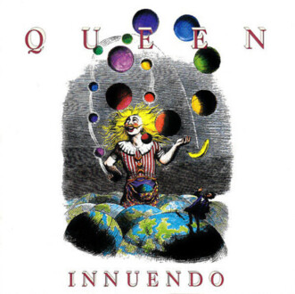 QUEEN - Innuendo. Okładka płyty