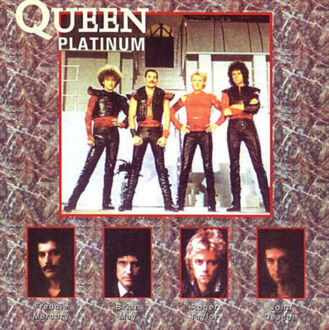QUEEN - Platinum. Okładka płyty