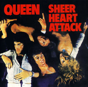 QUEEN - Sheer Heart Attack. Okładka płyty
