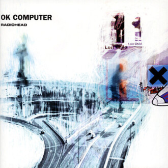RADIOHEAD - OK Computer. Okładka płyty